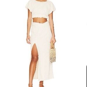 Free People Tovah Set in Cream